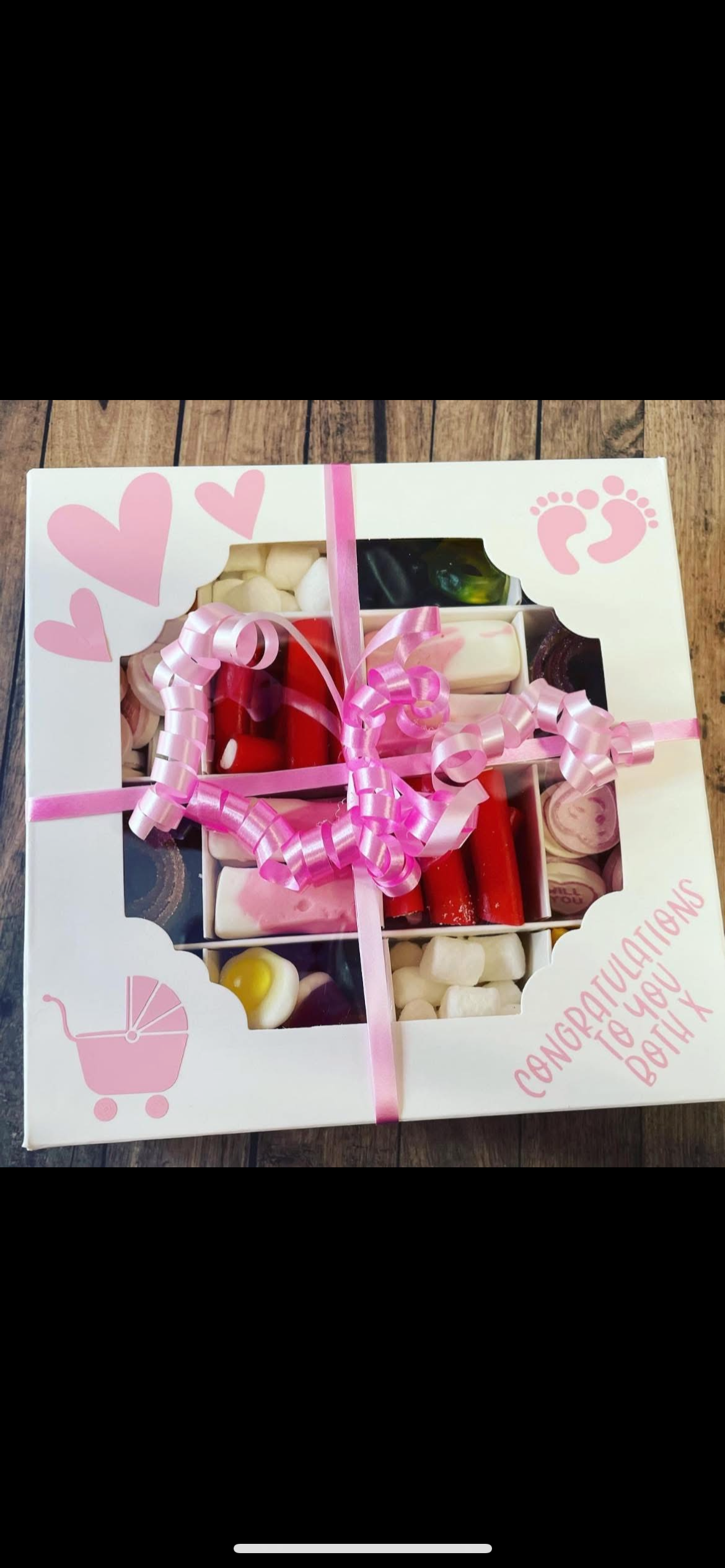 Compartment sweet box