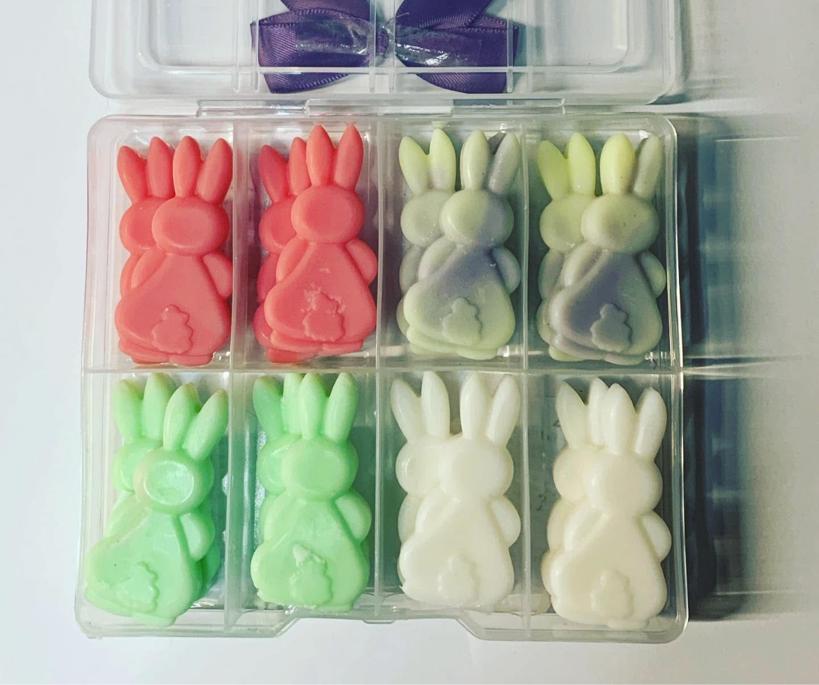 Box of bunny wax melts