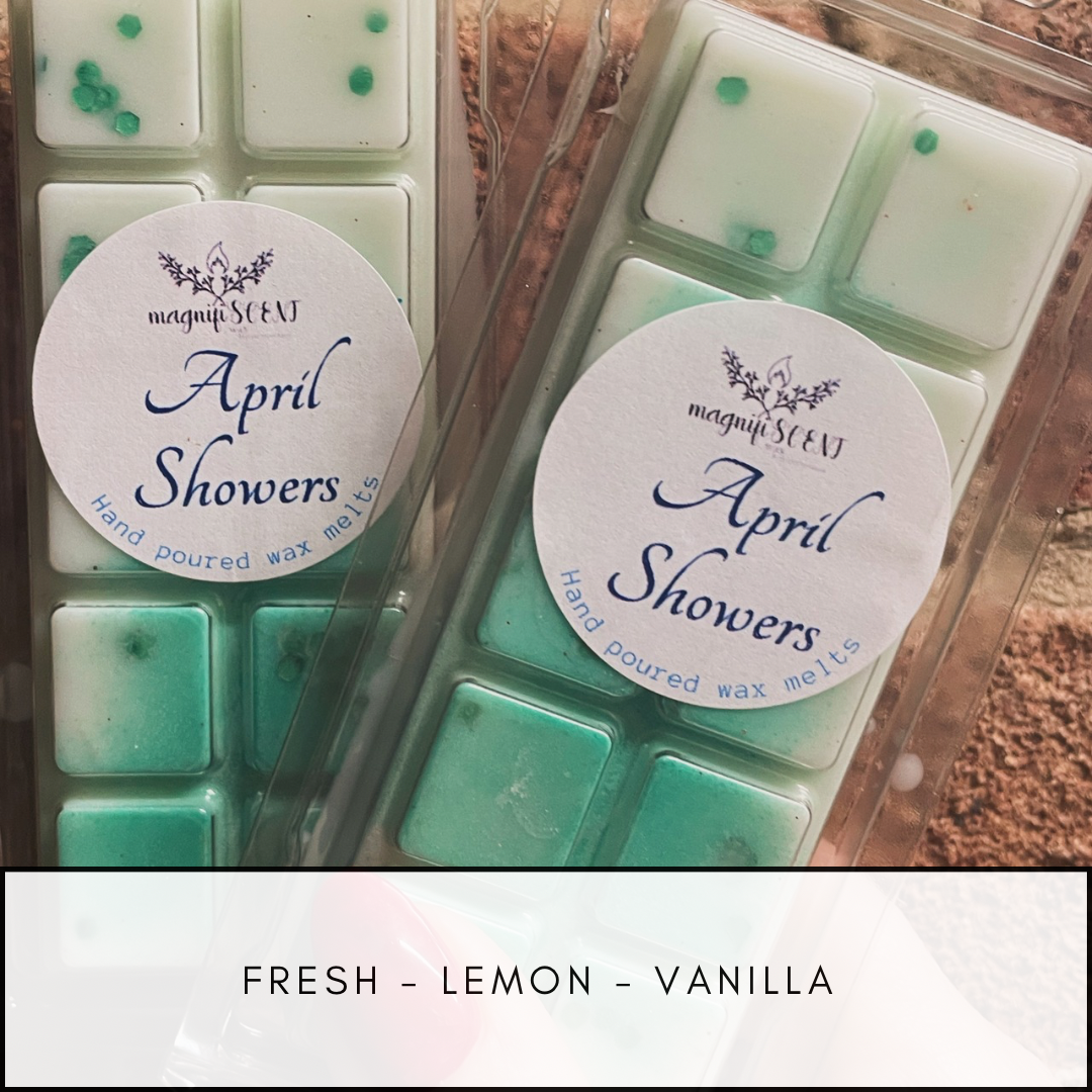 Large wax bars - floral and outdoors scents