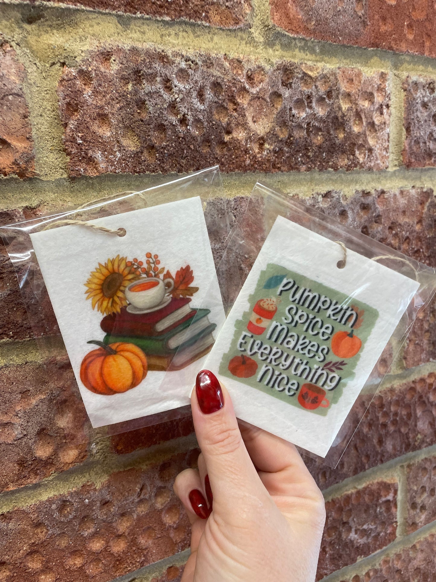 Autumnal car air freshener