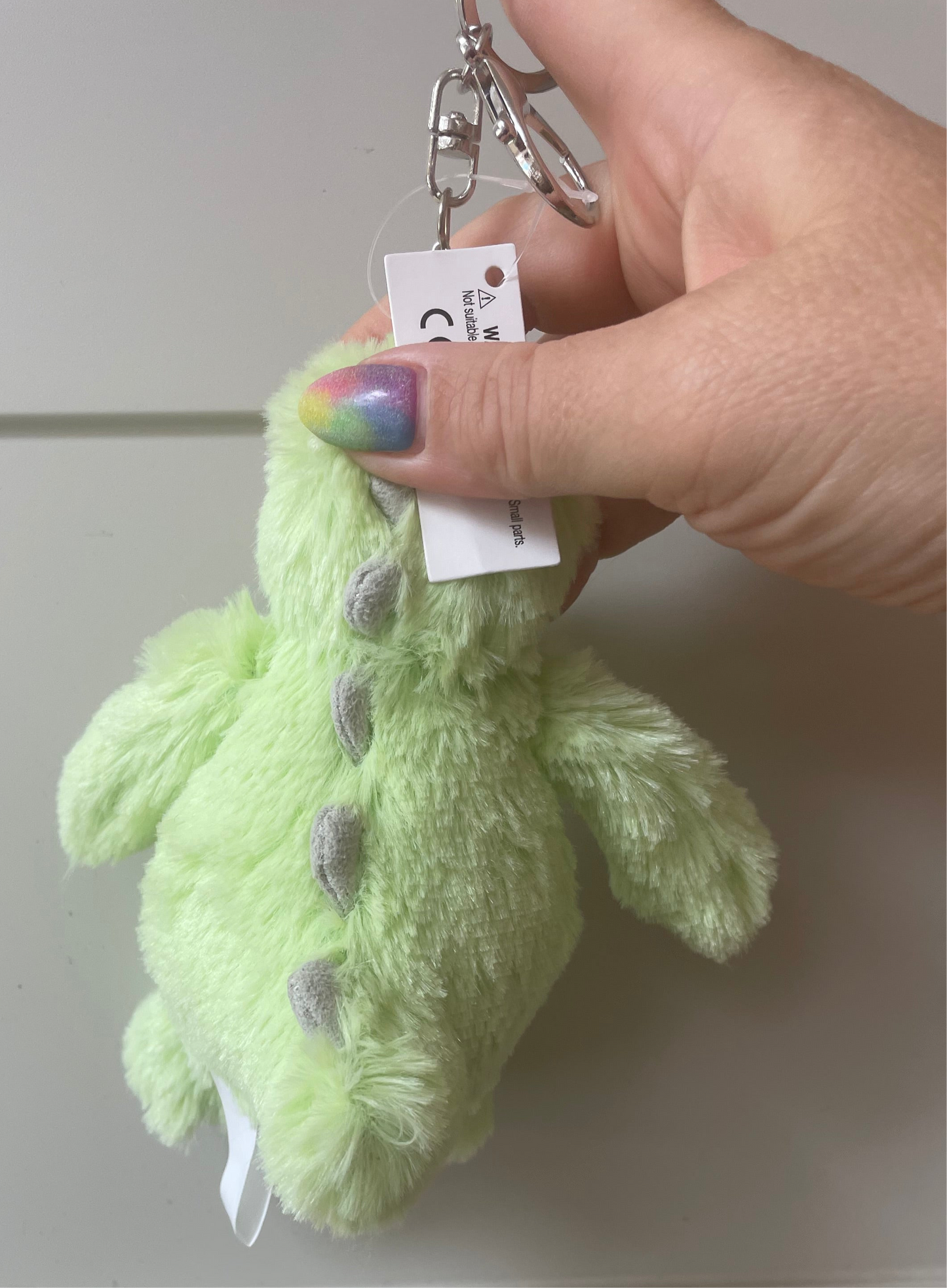 Soft toy personalised keyrings