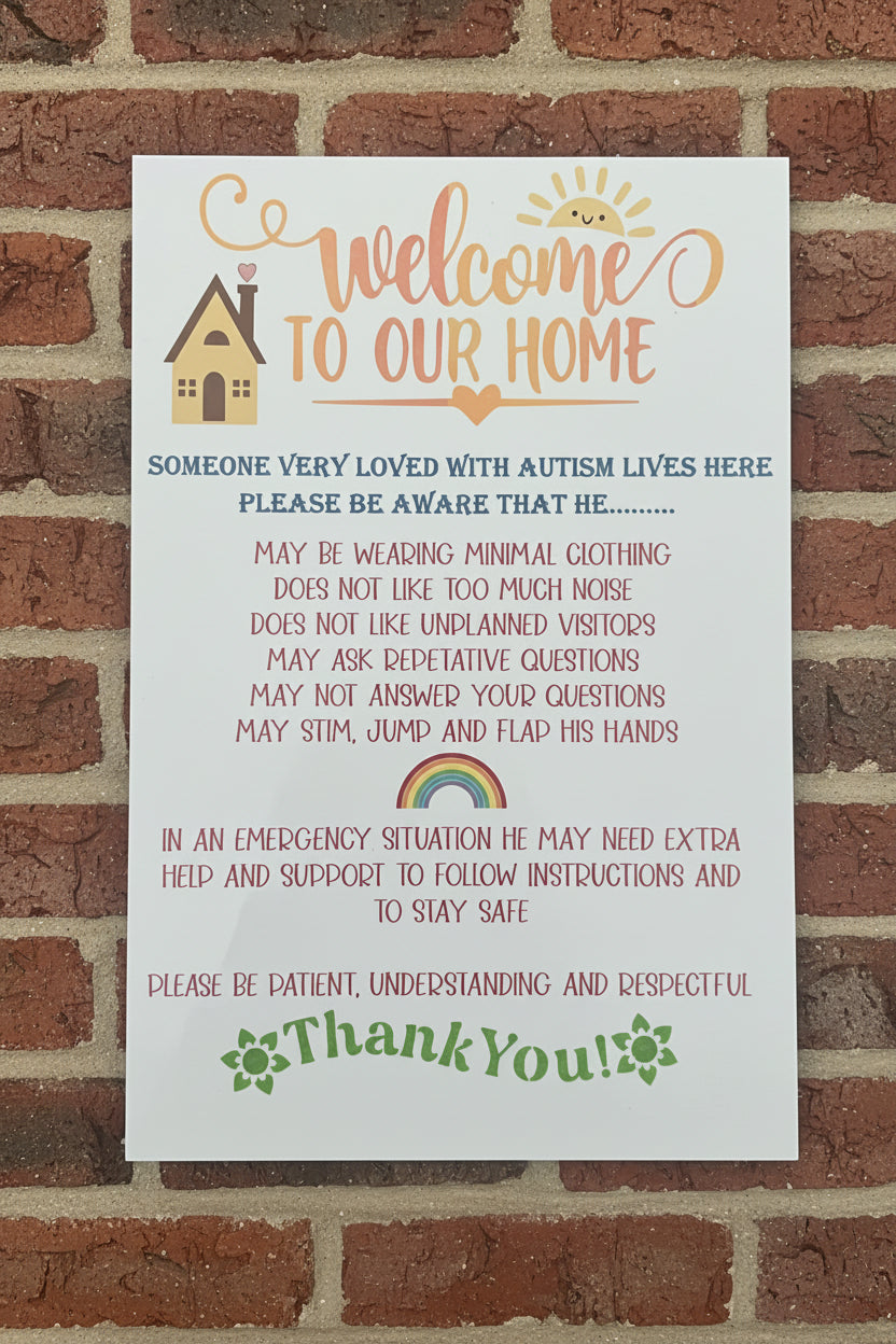 Aluminium signs (A4)