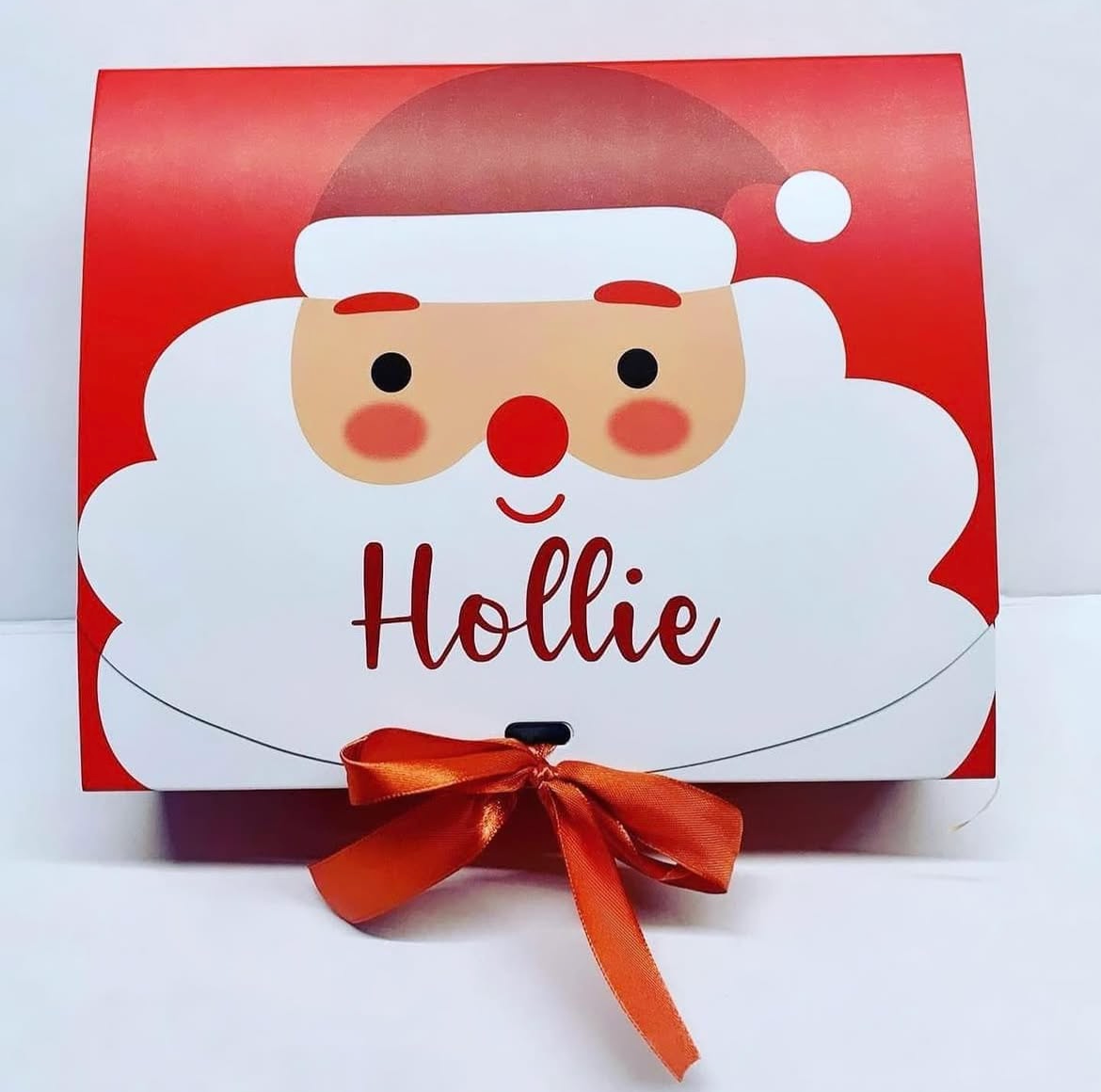 Personalised Santa cardboard boxes