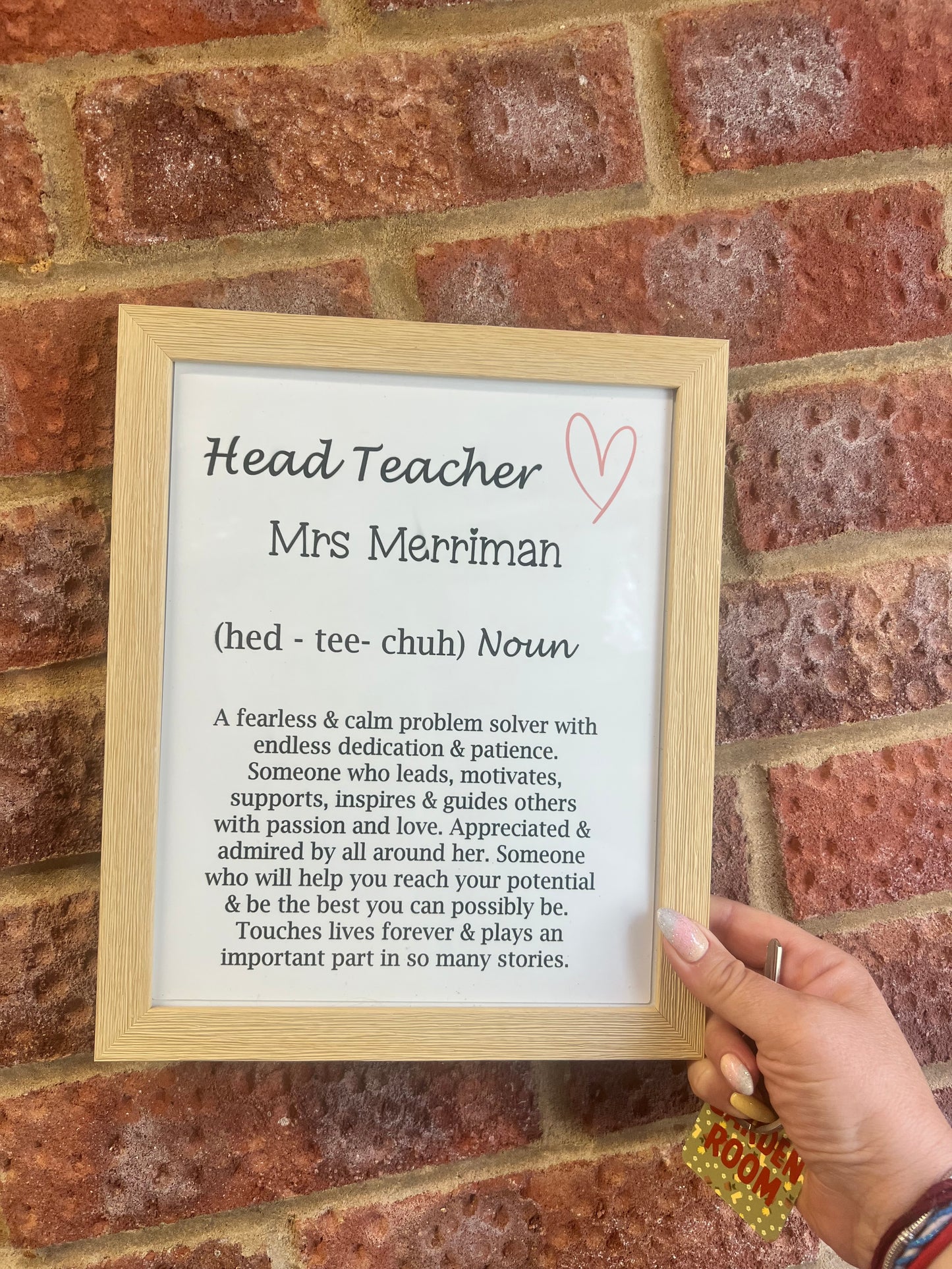 Wood Effect Photo Frame