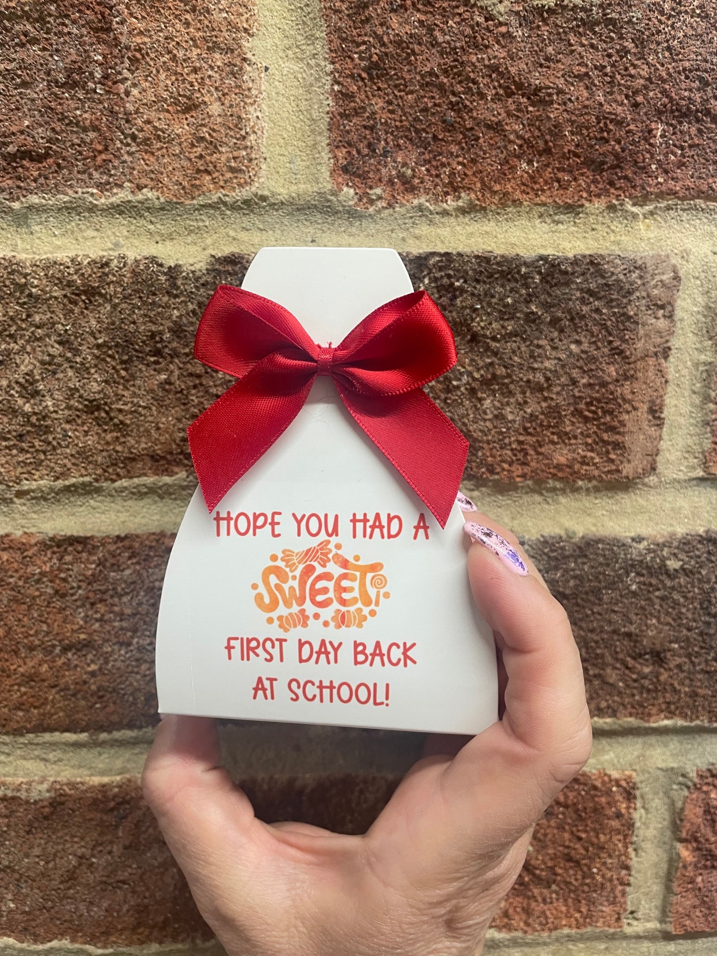 “Sweet” back to school sweets