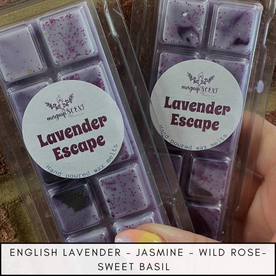Large wax bars - floral and outdoors scents