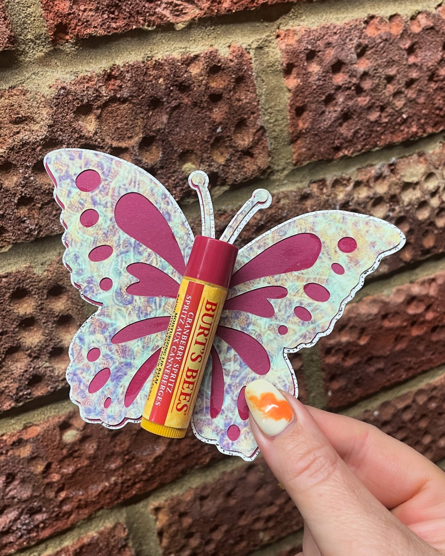 Butterfly lip balm