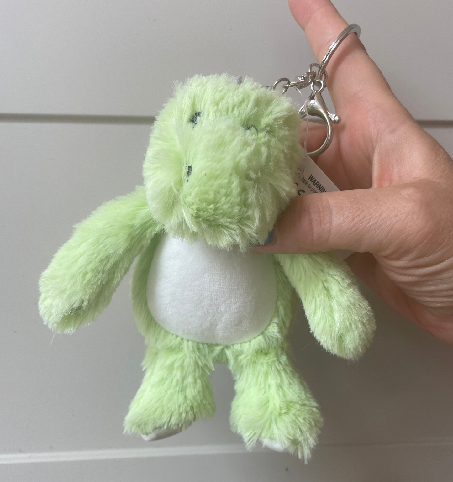 Soft toy personalised keyrings