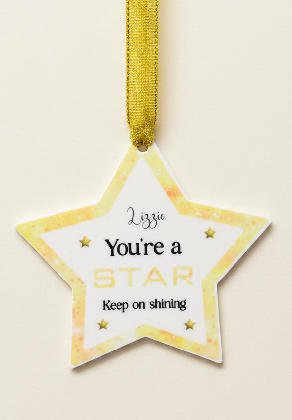 Acrylic Hanging Star