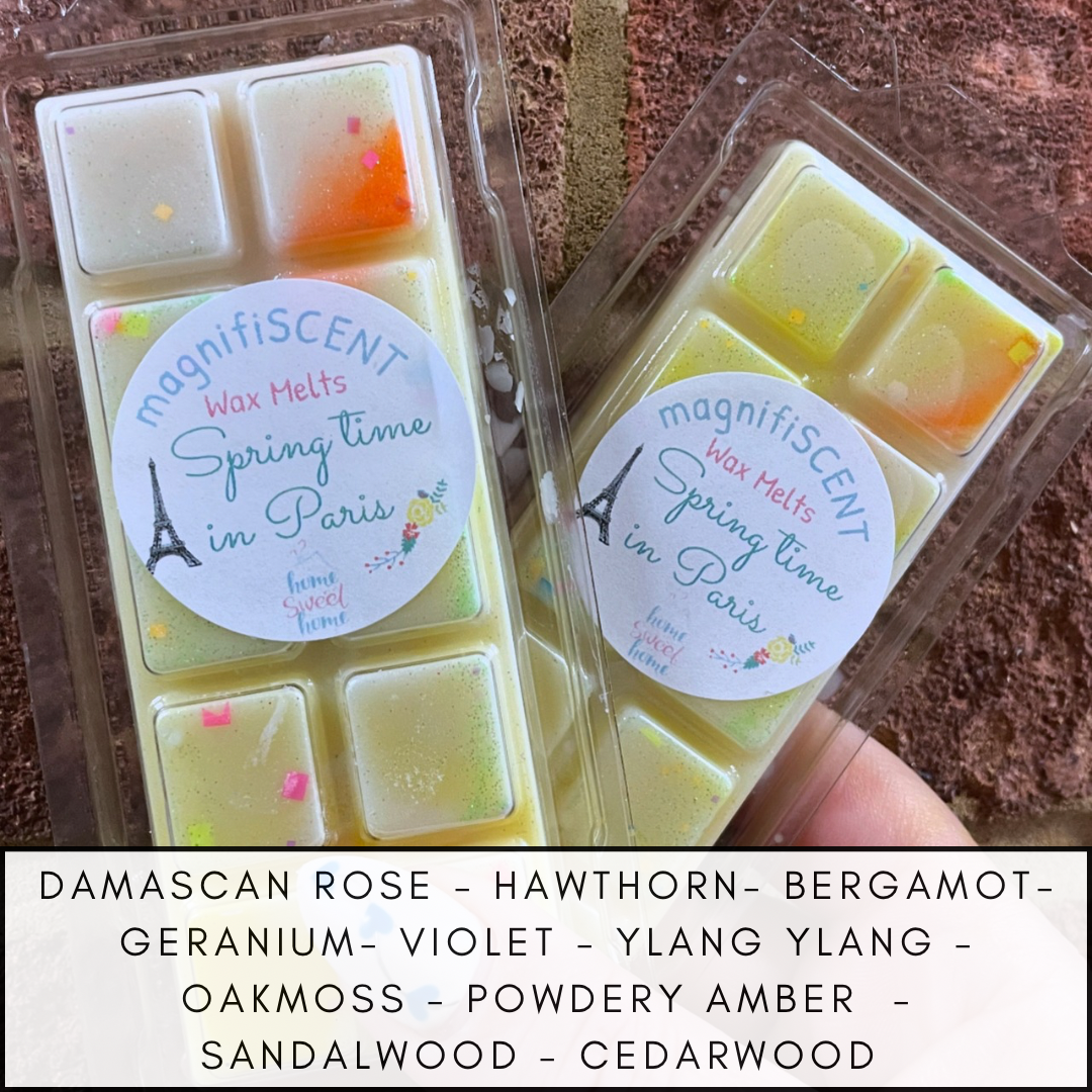 Large wax bars - floral and outdoors scents