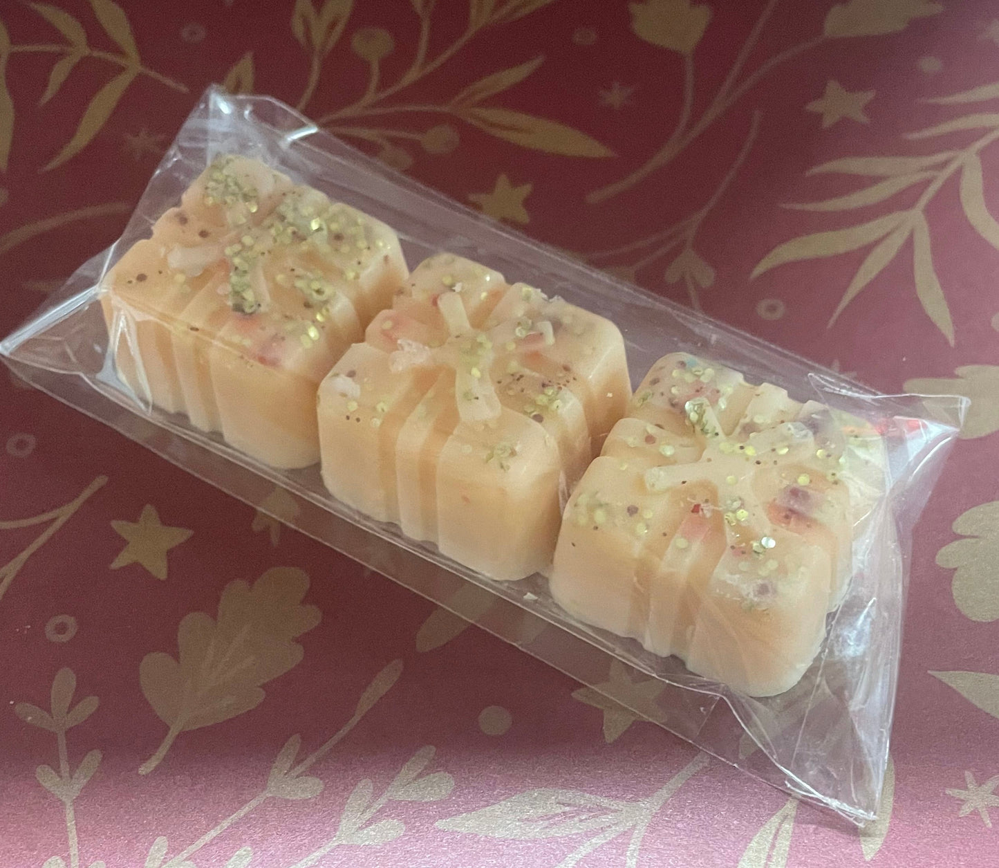 Christmas present wax melt trio