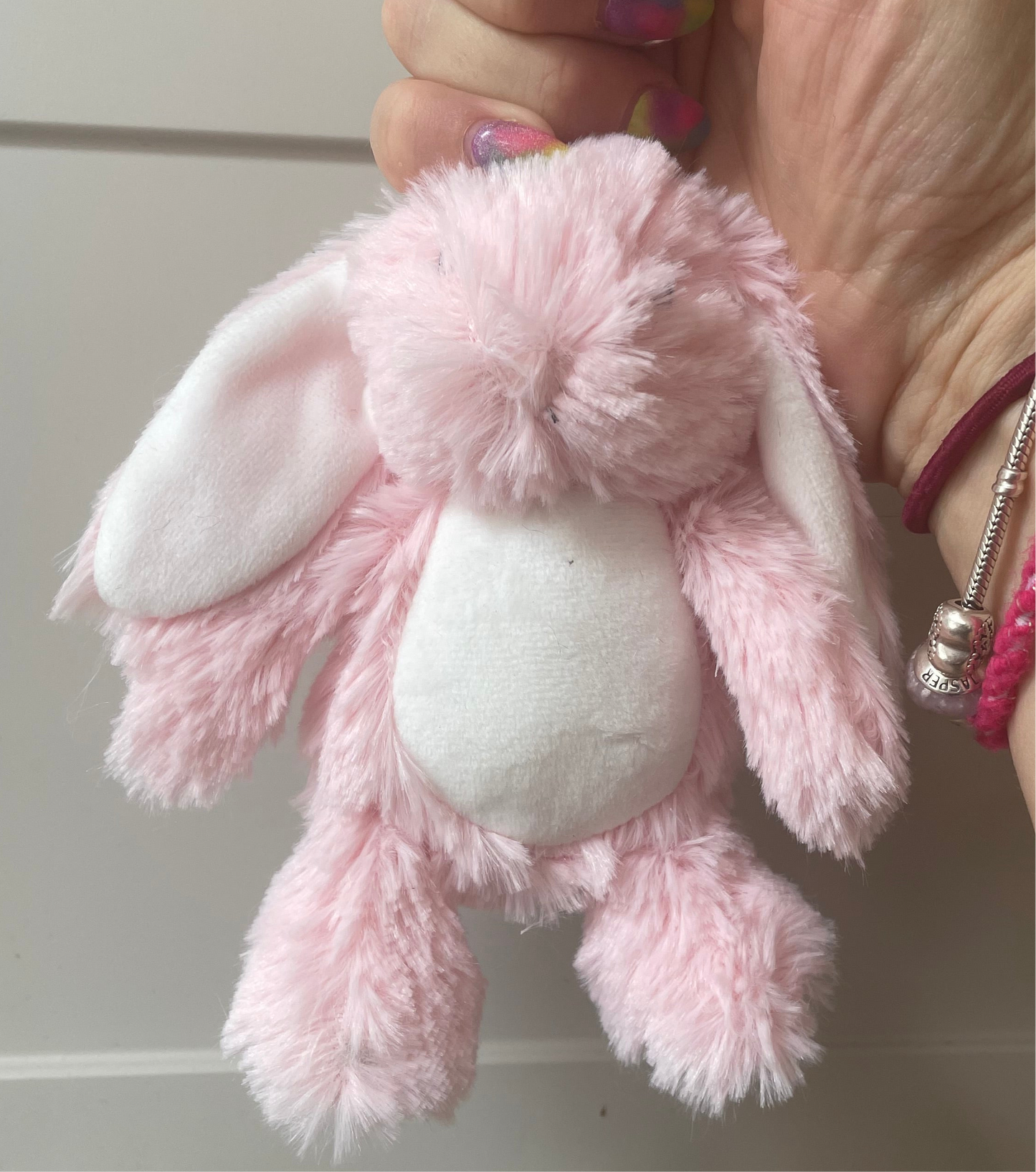 Soft toy personalised keyrings