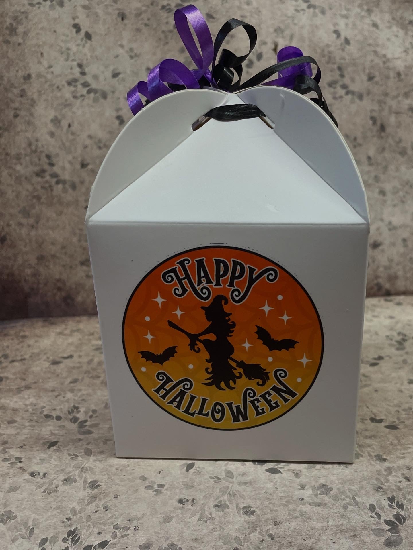 Halloween personalised sweet boxes