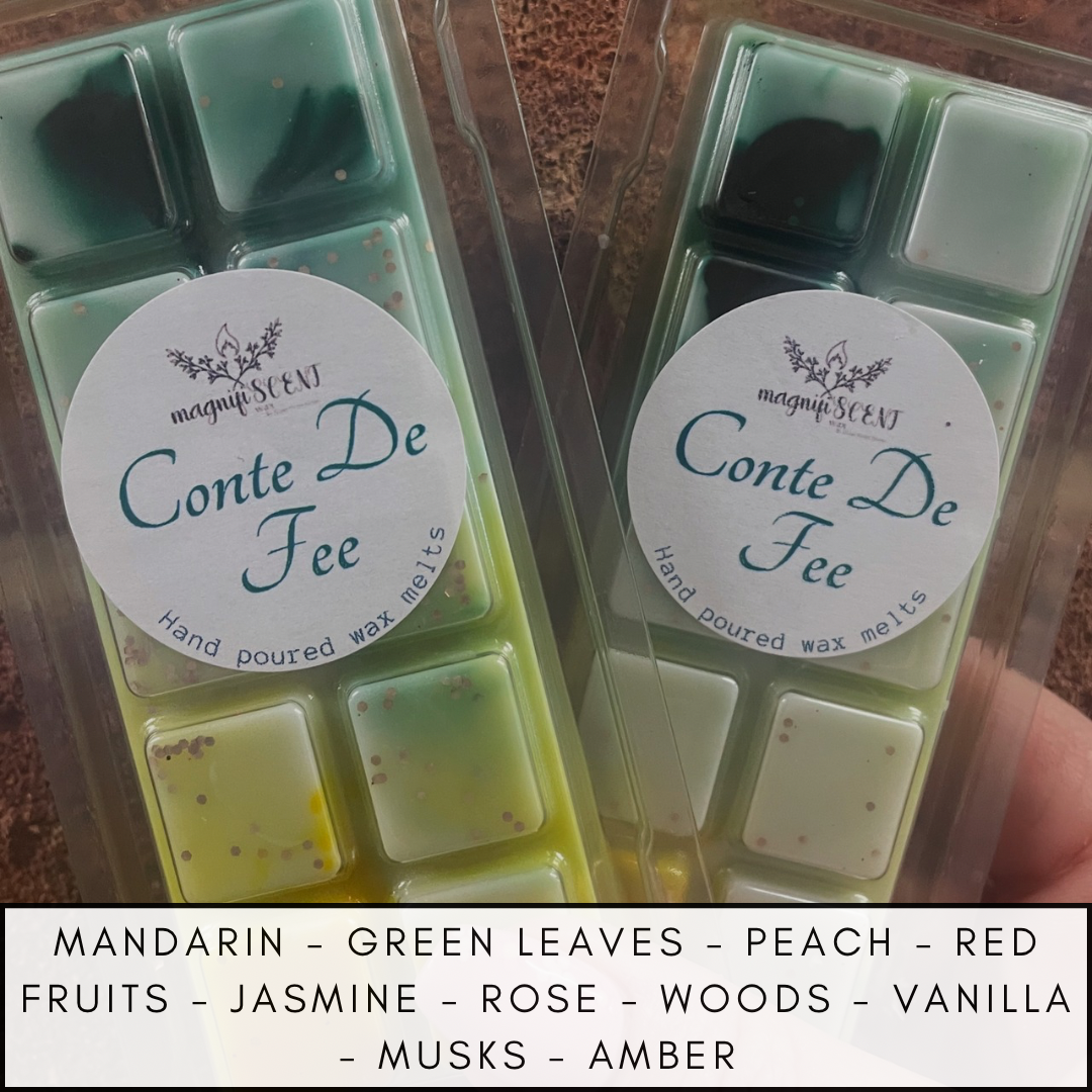 Large wax bars - floral  and outdoors scents