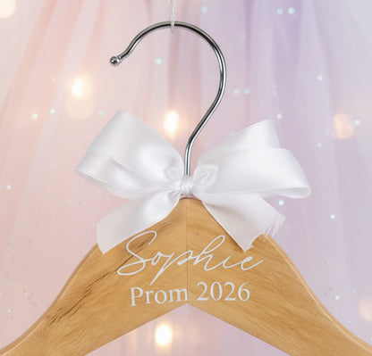 Wooden prom hangers