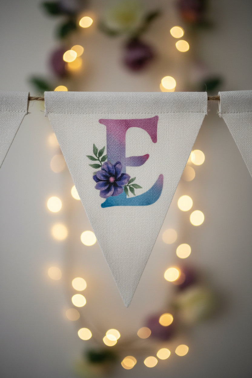 Personalised Linen Bunting