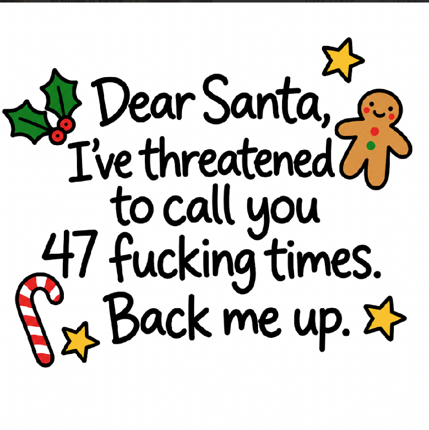 Funny / sweary Christmas mugs