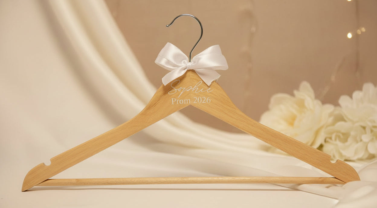 Wooden prom hangers