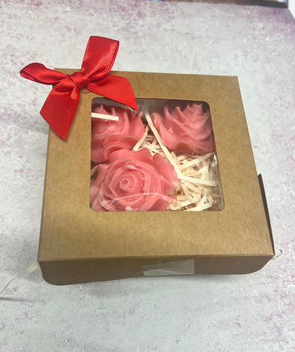 Boxed floral wax melts