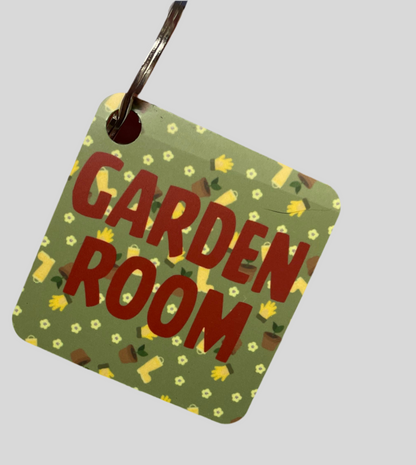 Flexible plastic keyrings