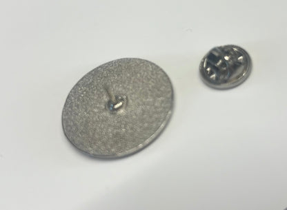 Silver Lapel Badge