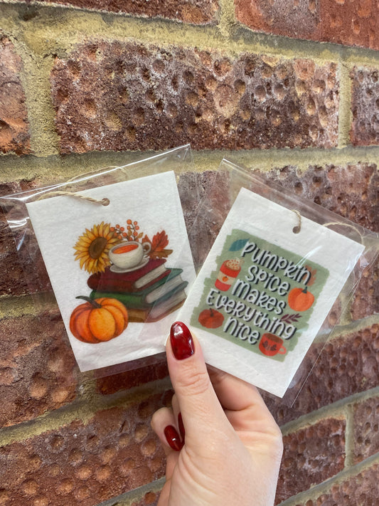 Autumnal car air freshener