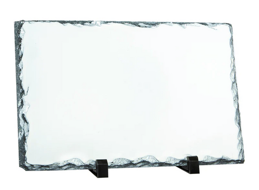 Photo slate - rectangular 14 x19cm