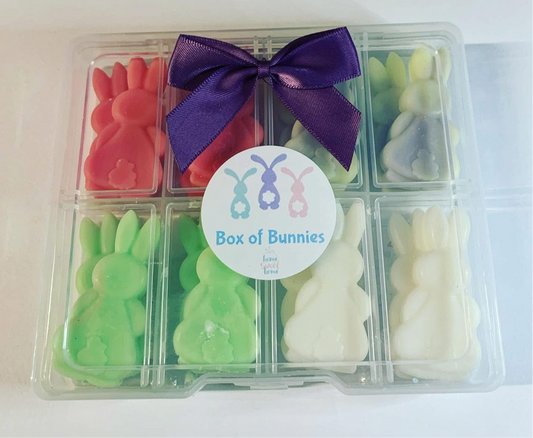 Box of bunny wax melts