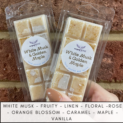 Large wax bars - Laundry inspired & fresh scents