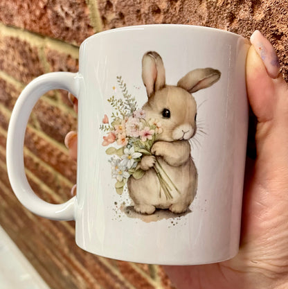 Easter personalised 6 ounce mugs and chocolate egg