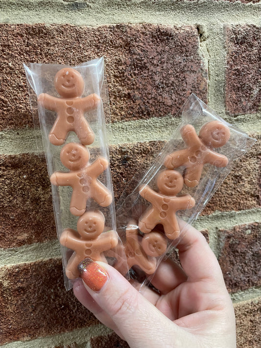 Gingerbread men trio