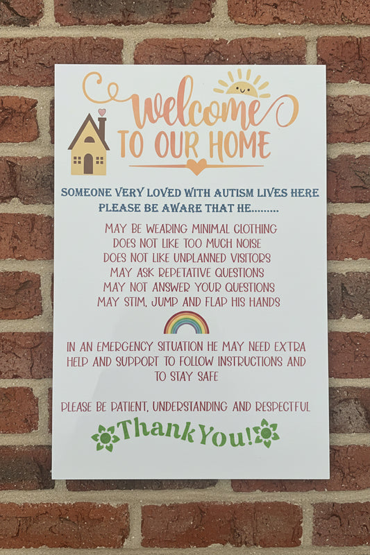 Aluminium signs (A4)
