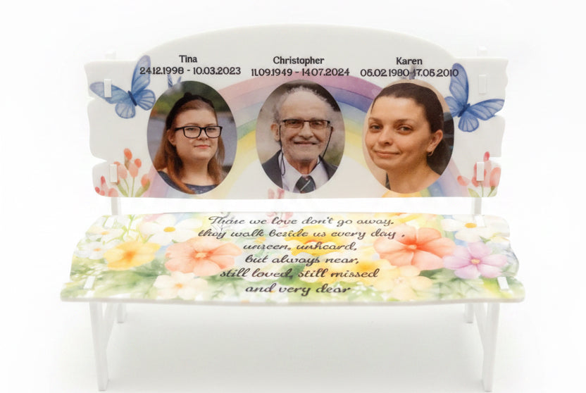 Acrylic Memorial Benches