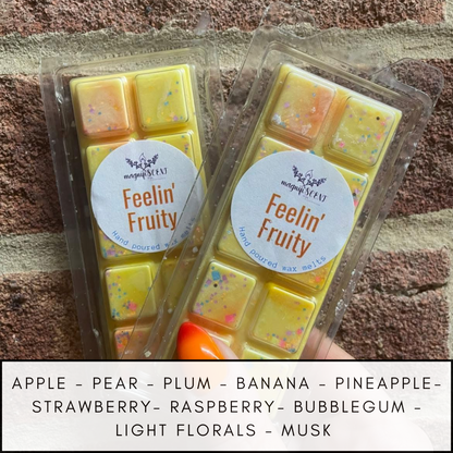 Large wax bars - fruity