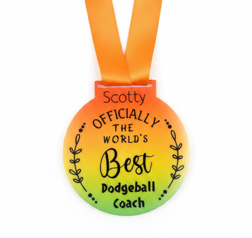 Acrylic medals