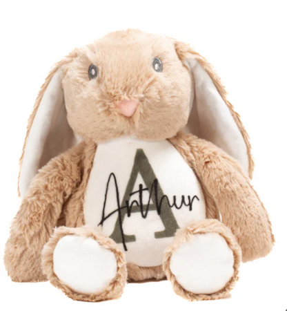 Personalised brown rabbit