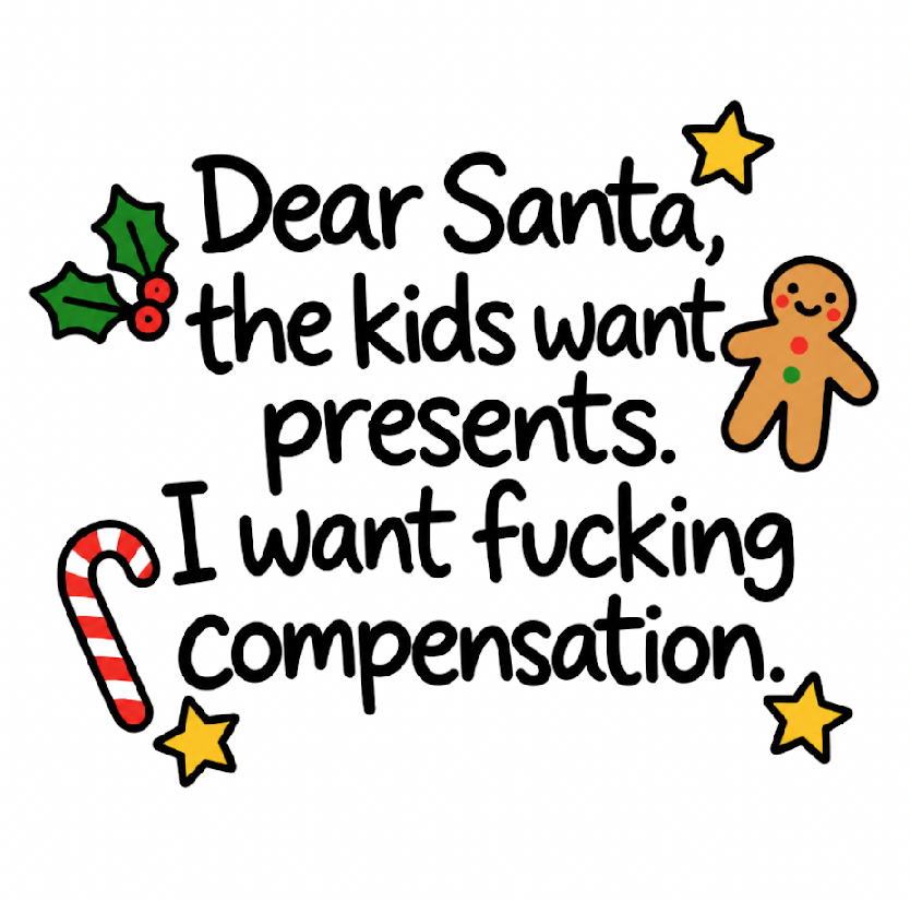 Funny / sweary Christmas mugs