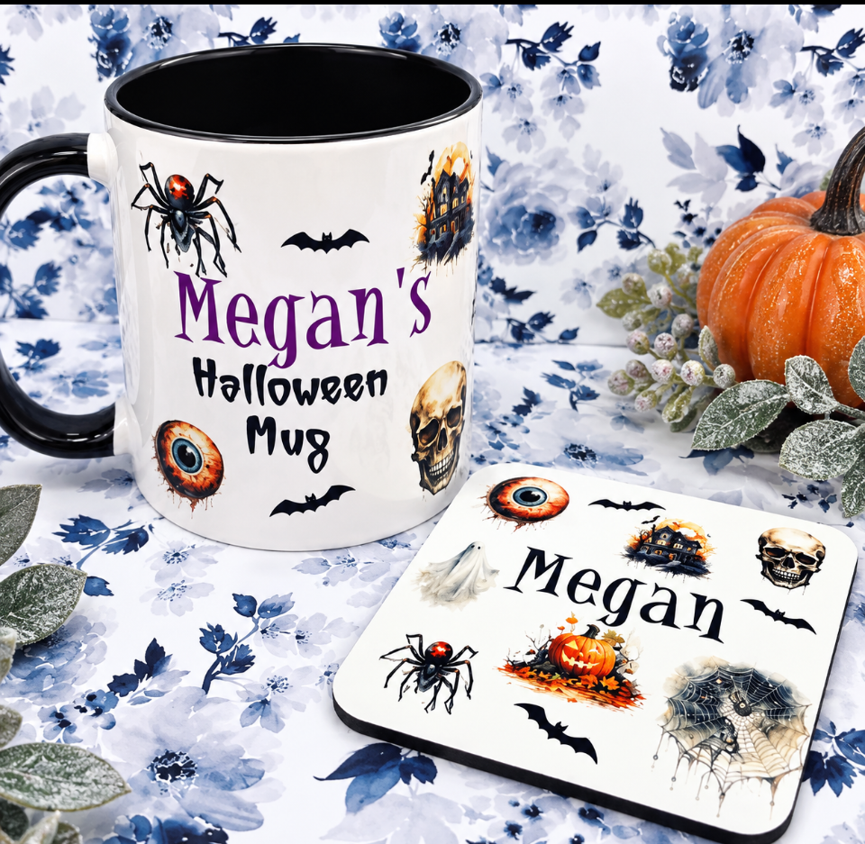 Halloween mug & coaster special offer