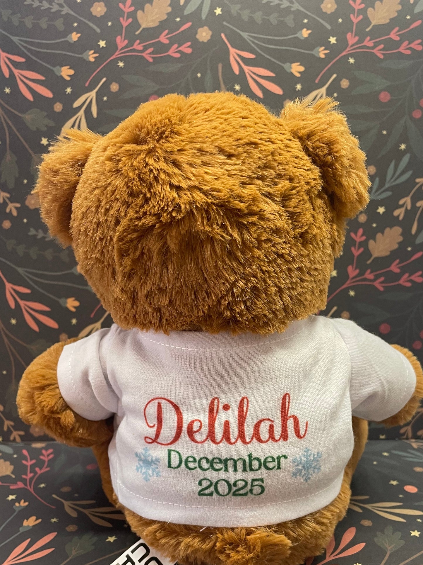 Teddy Bear With Personalised T-shirt