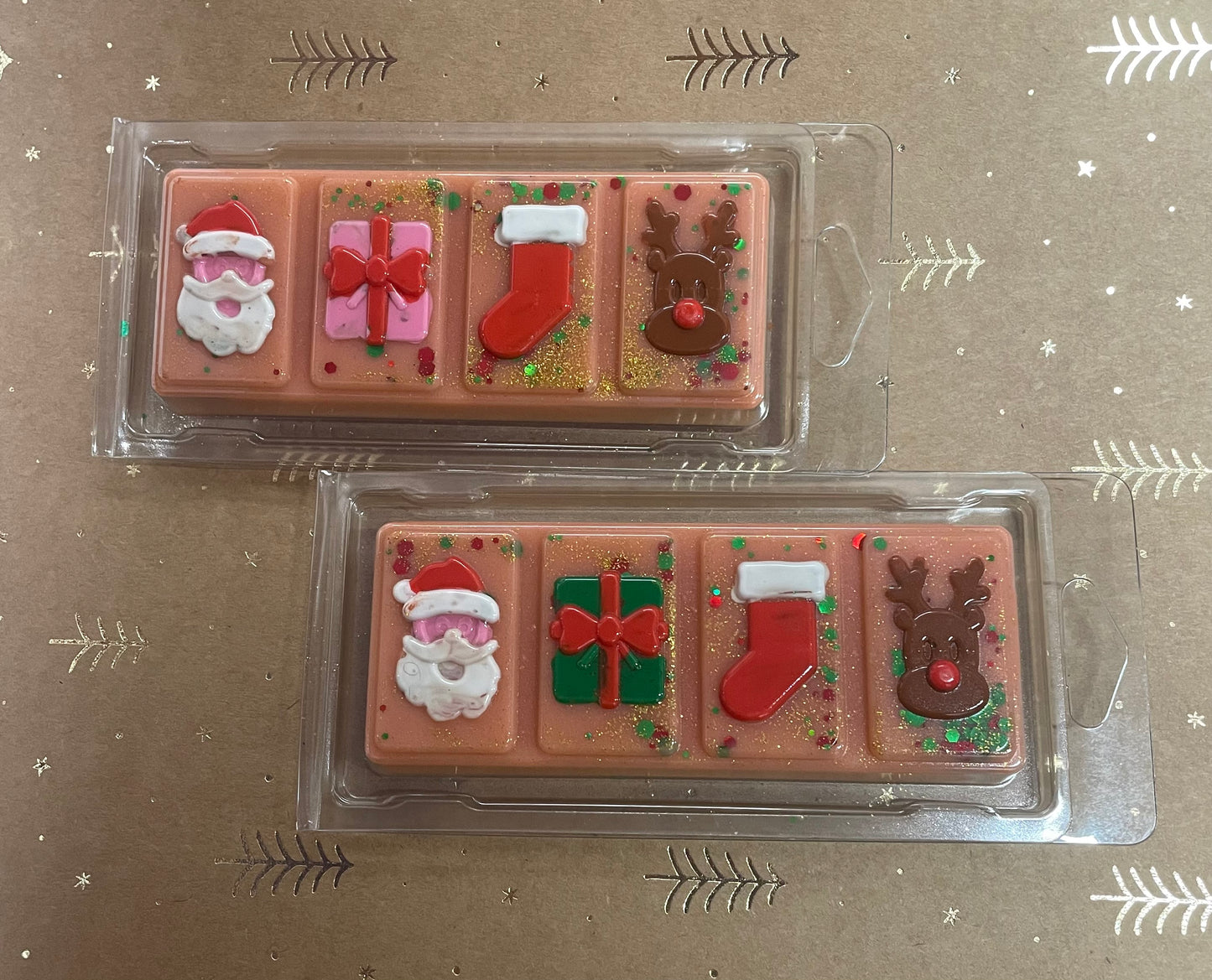 Christmas wax bars