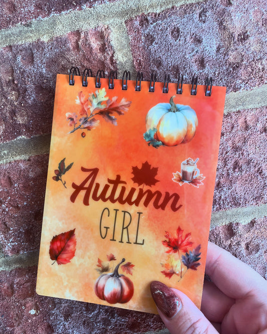 A6 autumn notebook