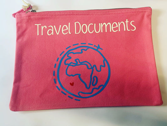 Travel document bags