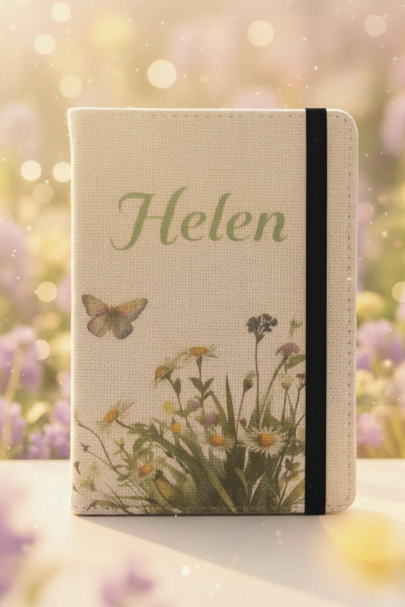 Linen A6 Note Book