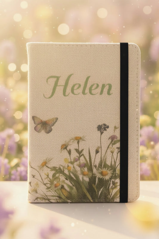 Linen A6 Note Book