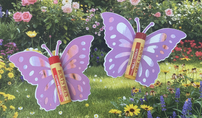 Butterfly lip balm