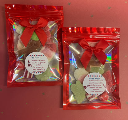 Elf on the shelf return sweet bags