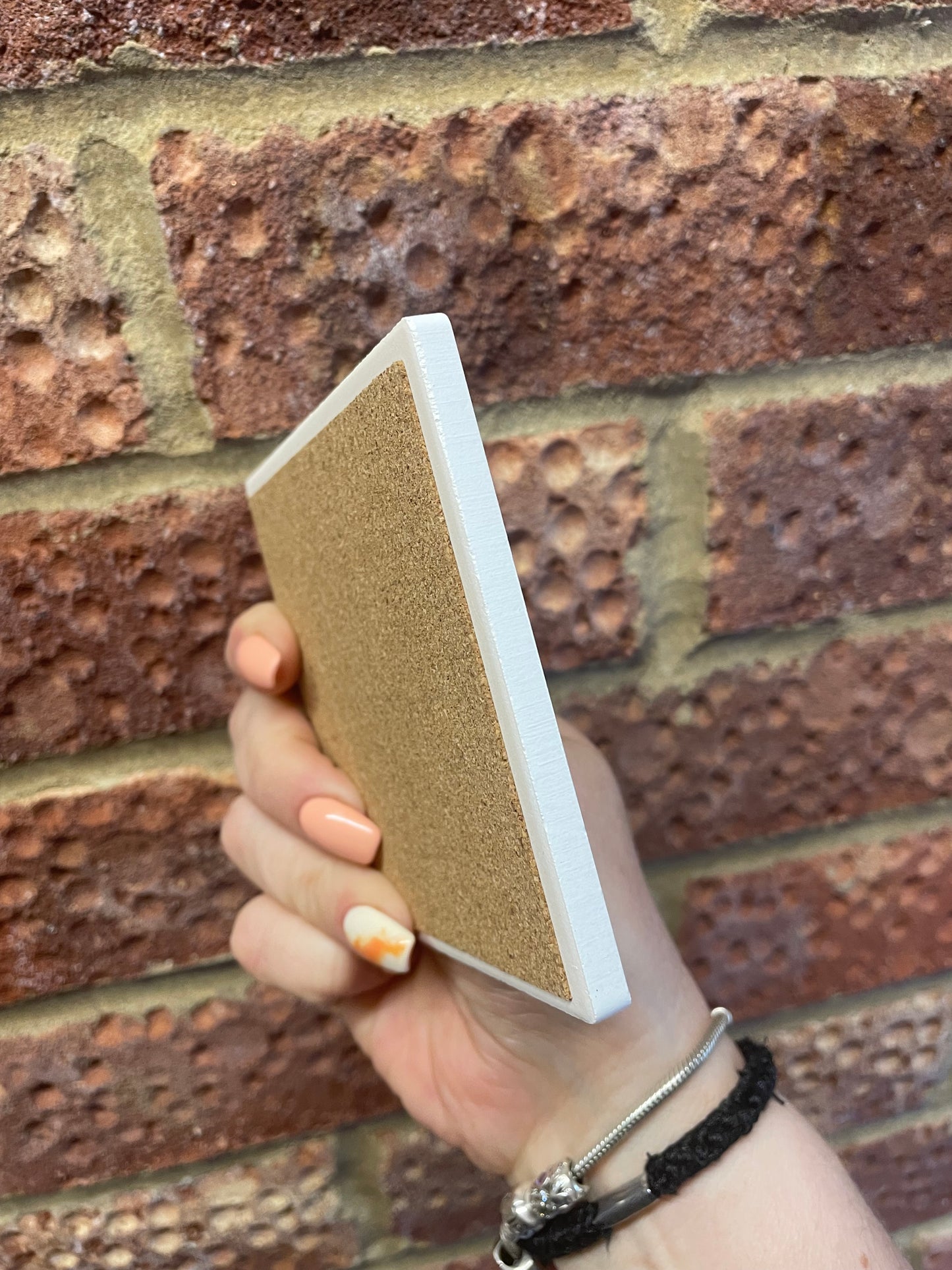 Ceramic square coaster