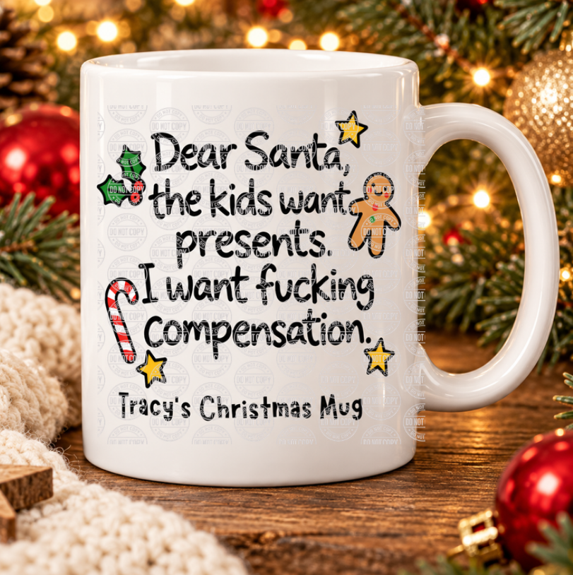Funny / sweary Christmas mugs