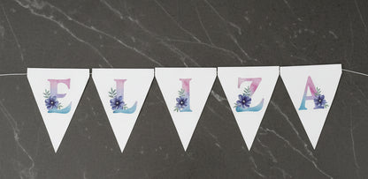 Personalised Linen Bunting