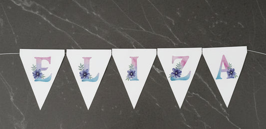 Personalised Linen Bunting